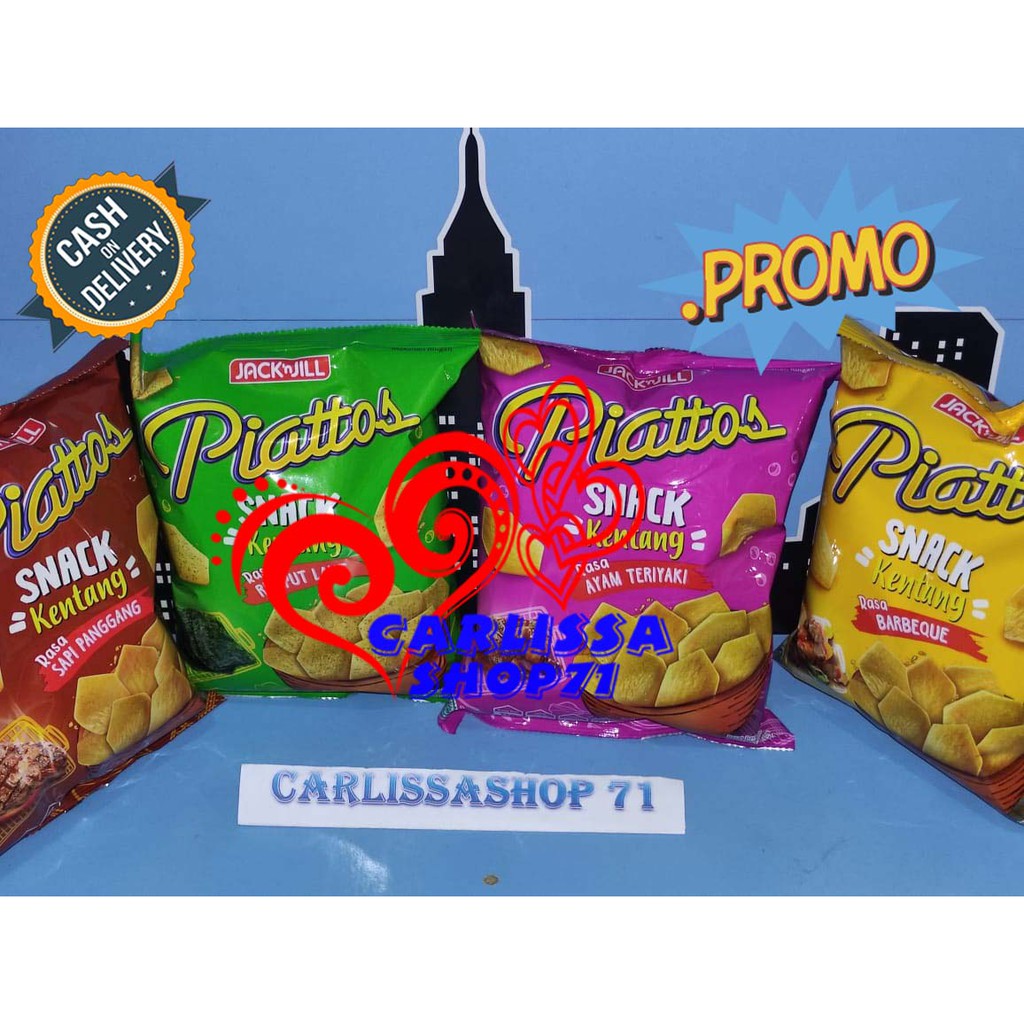 

PIATTOS SNACK KENTANG 75GR 80GR HARGA TERJANGKAU