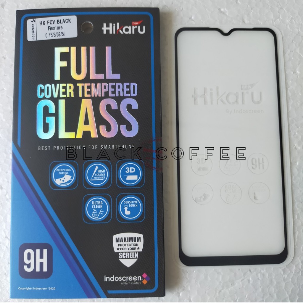 FCV HIKARU Tempered glass FULL realme C15