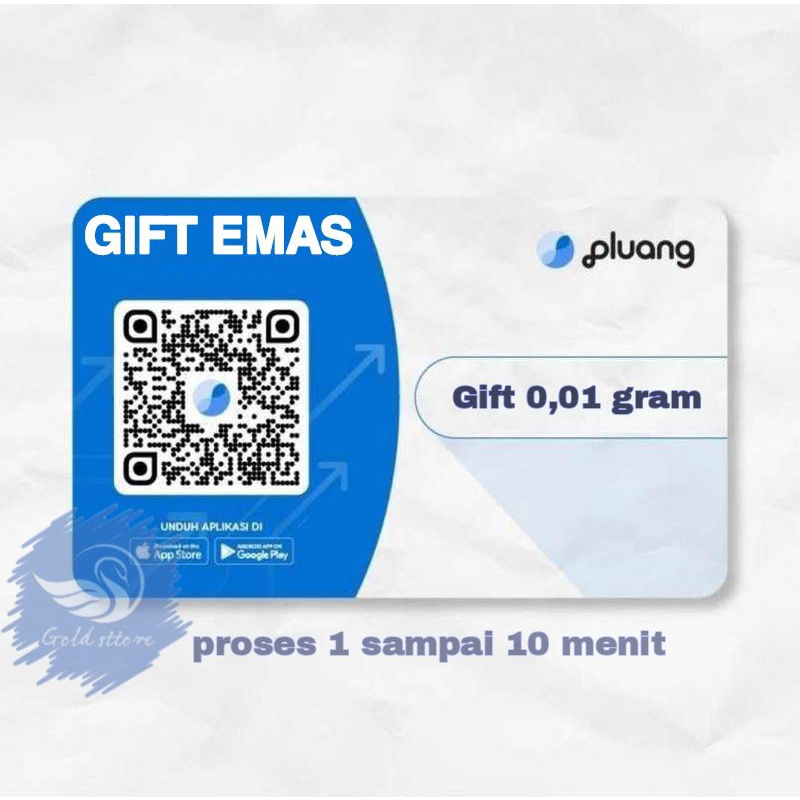 Gift 0.01 Gram Emas Digital by Pluang