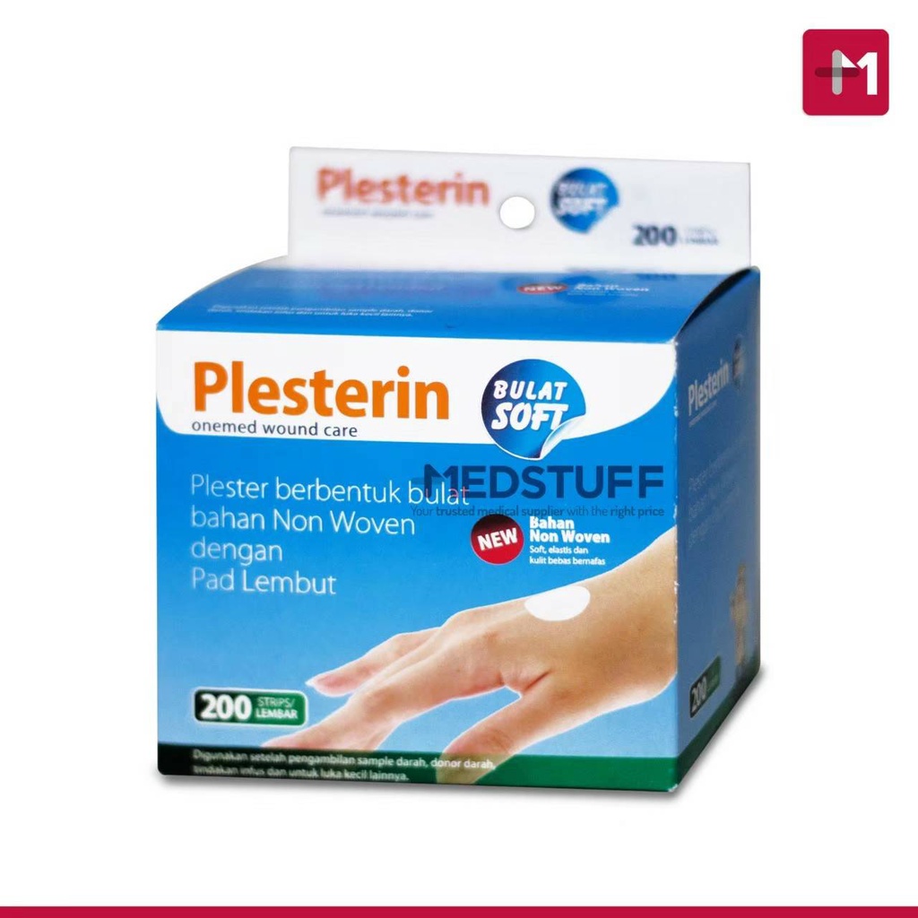 Plesterin Bulat Soft Non Woven Plester Bulat Lembut