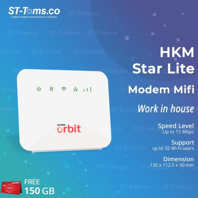 HKM 0126 / HKM0126 Orbit Star Lite Telkomsel Modem WiFi 4G