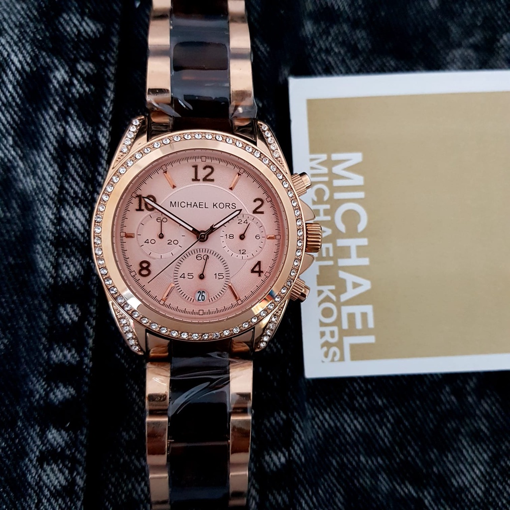 JAM TANGAN WANITA REAL MICHAEL KORS MK5859 MK5859 BOX ORIGINAL GARANSI 1 TH