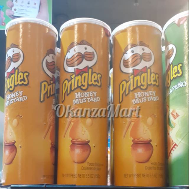 

Pringles Potato Crisps Honey Mustard 165gr