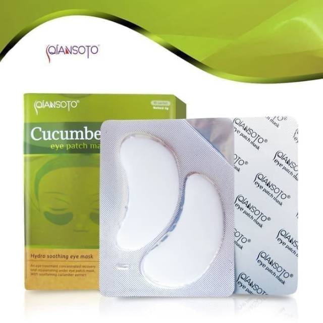 QIANSOTO EYE PATCH MASKER KANTUNG MATA PANDA CUCUMBER