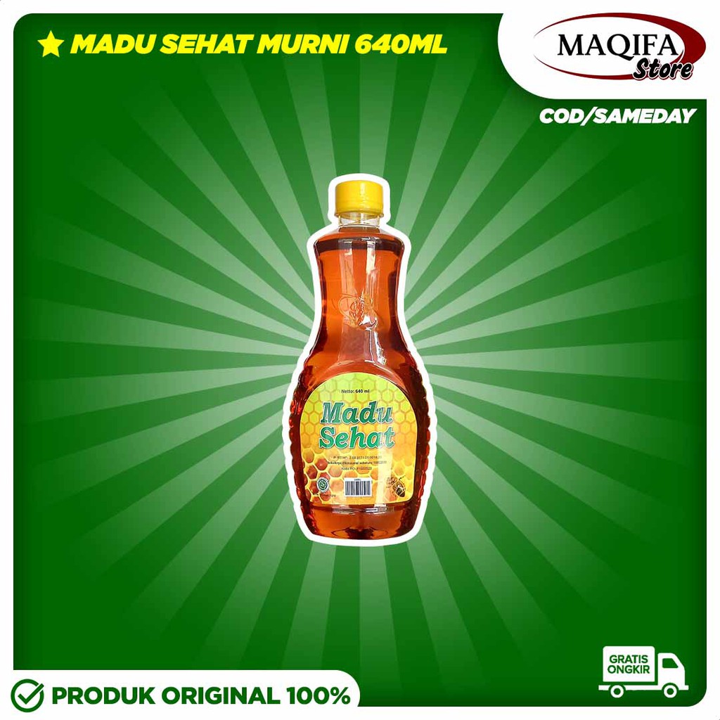 

Madu Sehat 640ml - Madu Murni Asli - Madu Klinik Sehat