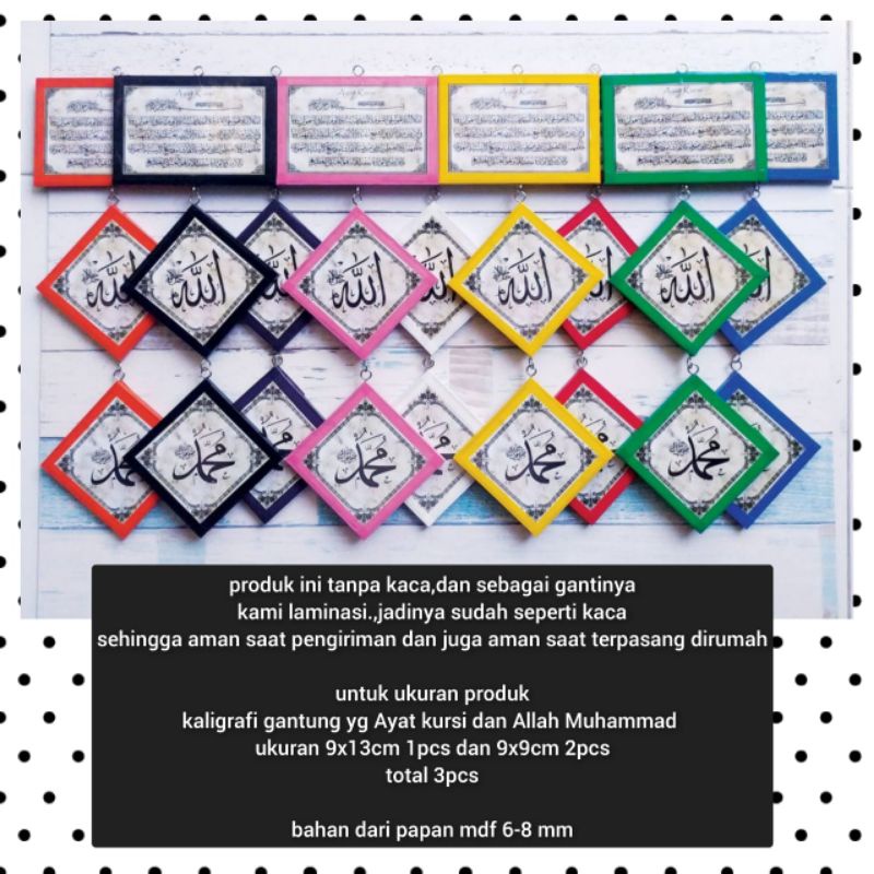 

set kaligrafi mini