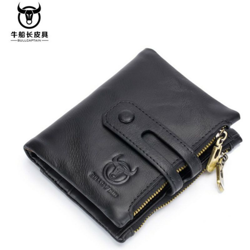 dompet kulit asli Bifold wallet dompet premium men wallet dompet pria kulit sapi genuine Wallet coac