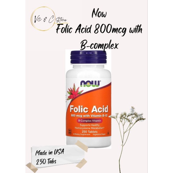 Jual Now Folic Acid 250 Tabs | Shopee Indonesia