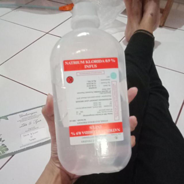  Cairan  infus NACL  0 9 500ML cairan  cuci luka nacl  0 9 