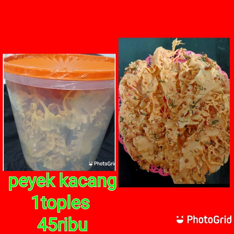 

peyek kacang homemade