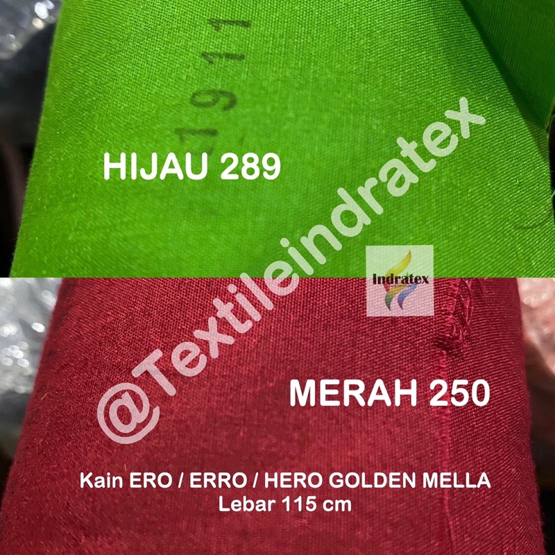 BAHAN KAIN JILBAB HIJAB MUKENA PREMIUM FURING BAJU GAMIS BRUKAT KAIN ERO ERRO GOLDEN MELLA WARNA