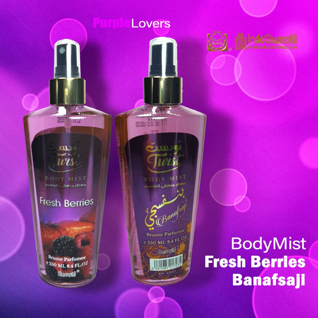 Body Mist 250ml - Banafsaji | Parfum Surrati