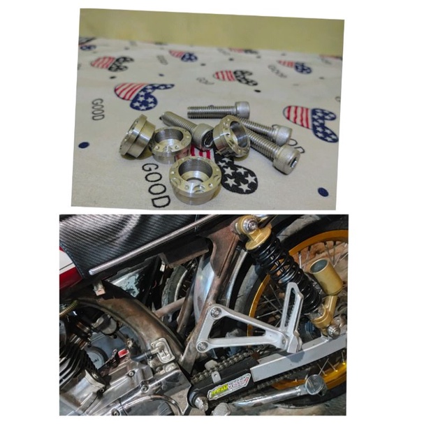 manisan ring bosteb CBR k45 manisan ring stainless set baut L stanless