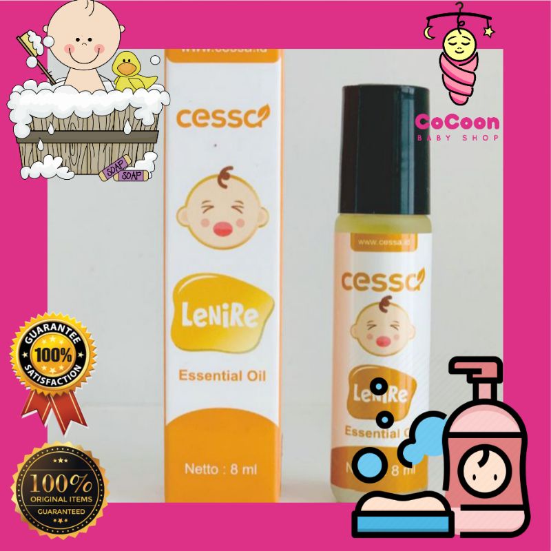 Cessa Lenire / Minyak Esensial Oil Bayi Tantrum Rewel Perut Kembung