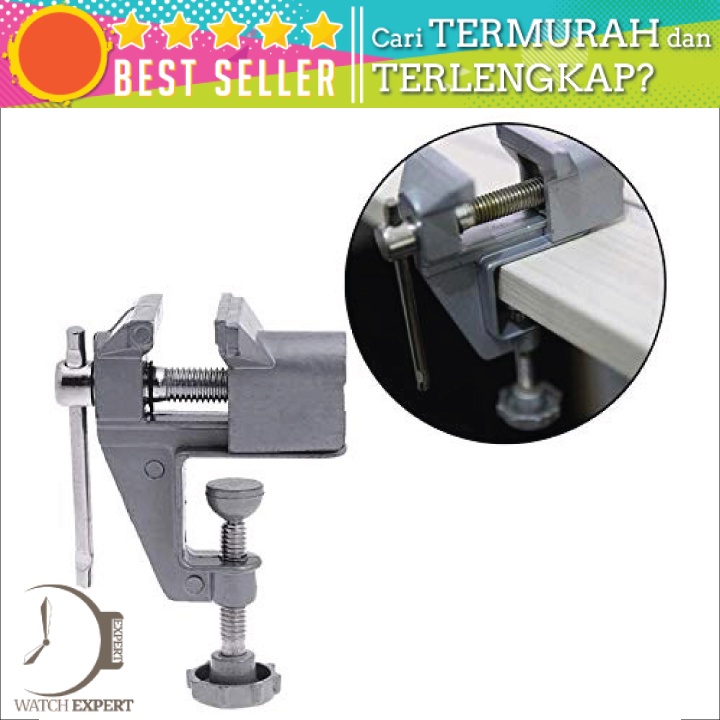 Klem Kayu Besi Clamp Penjepit Besi Kayu Capit Meja- Vise YTC 12E8F3