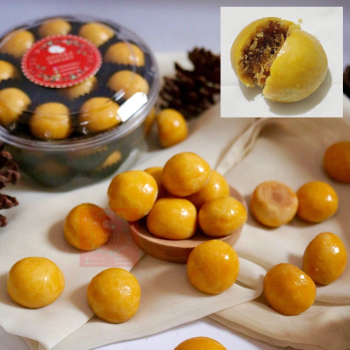 

KERING-KUE- KUE NASTAR HOMEMADE / KUE NASTAR BULAT / KUE NASTAR ORIGINAL HOMEMADE - TOPLES 250 GR