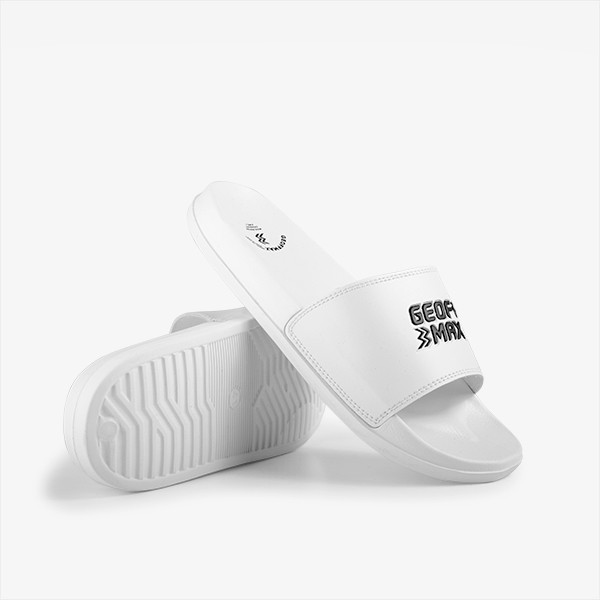 Geoff Max Official - Sletz White | Slippers | Sandal Unisex-4