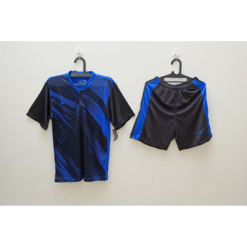 Jersey Futsal Jersey Sepakbola Printing nike biru printing