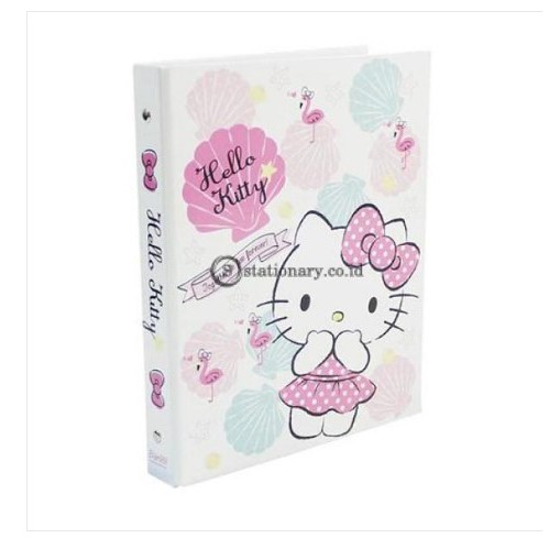 

Bantex Multiring Binder 26 Ring 25mm B5 Hello Kitty Summer Shell #1328