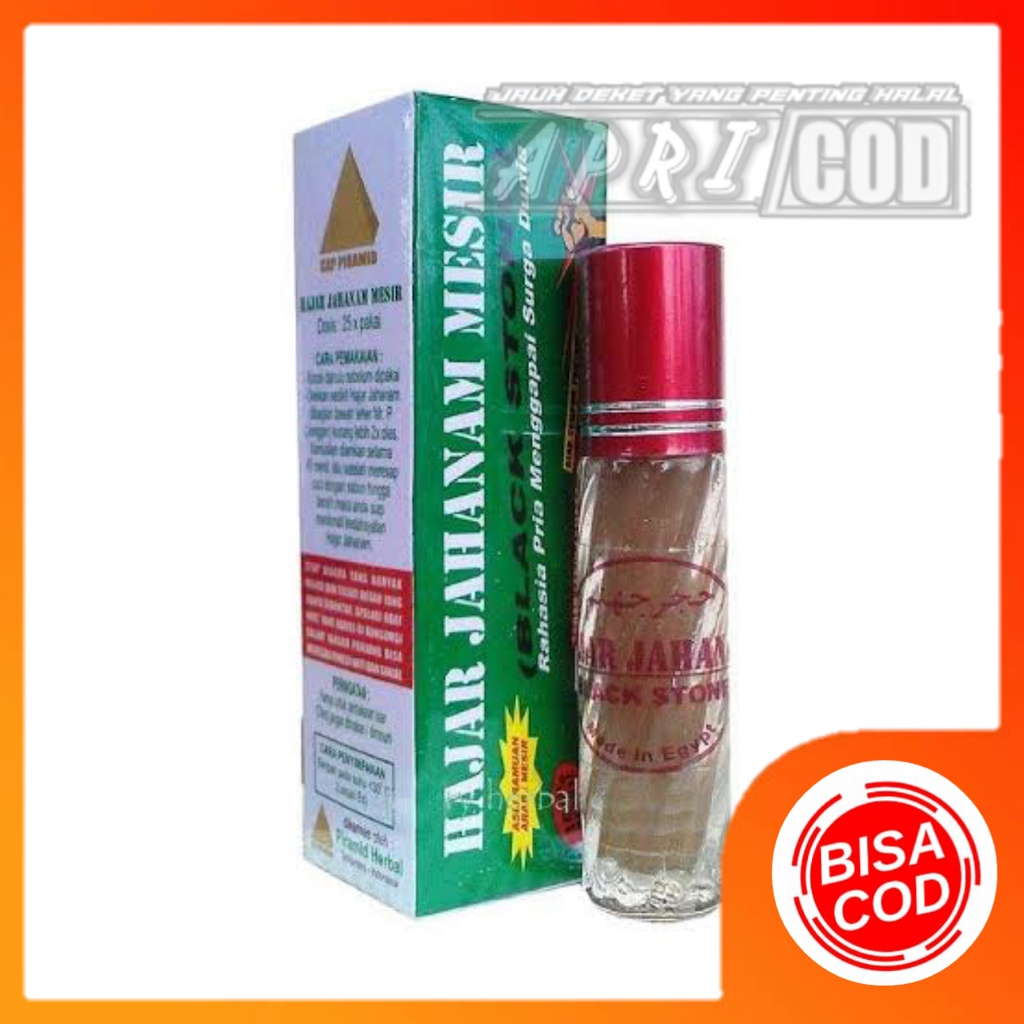 Hajar Jahanam Mesir Cap Piramid Asli Original Hajar jahanam Obat Oles Kejantanan