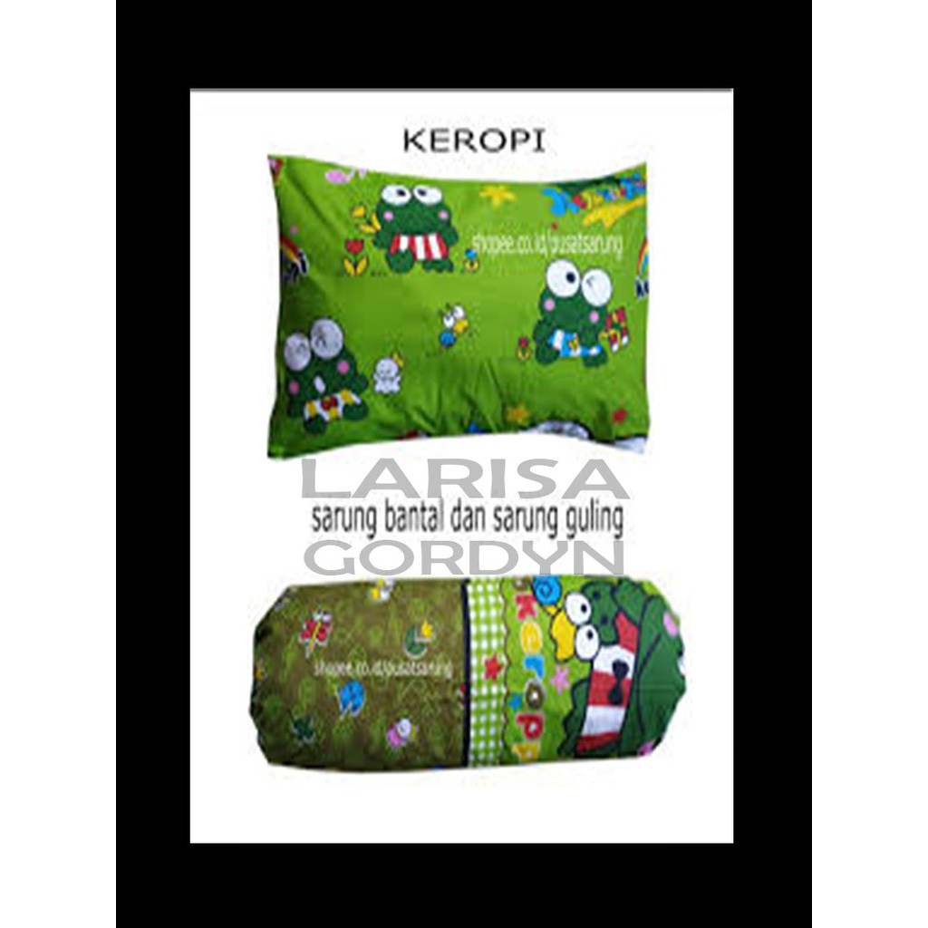 sarung bantal guling motif karakter anak