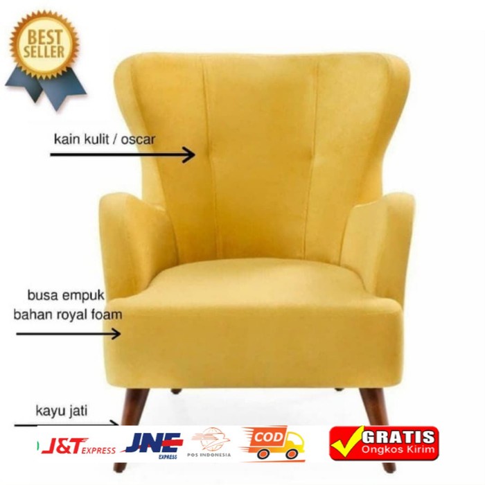 Sofa Spesial Promo  diskon Sofa Single sofa Tamu Sofa Minimalis retro jadul