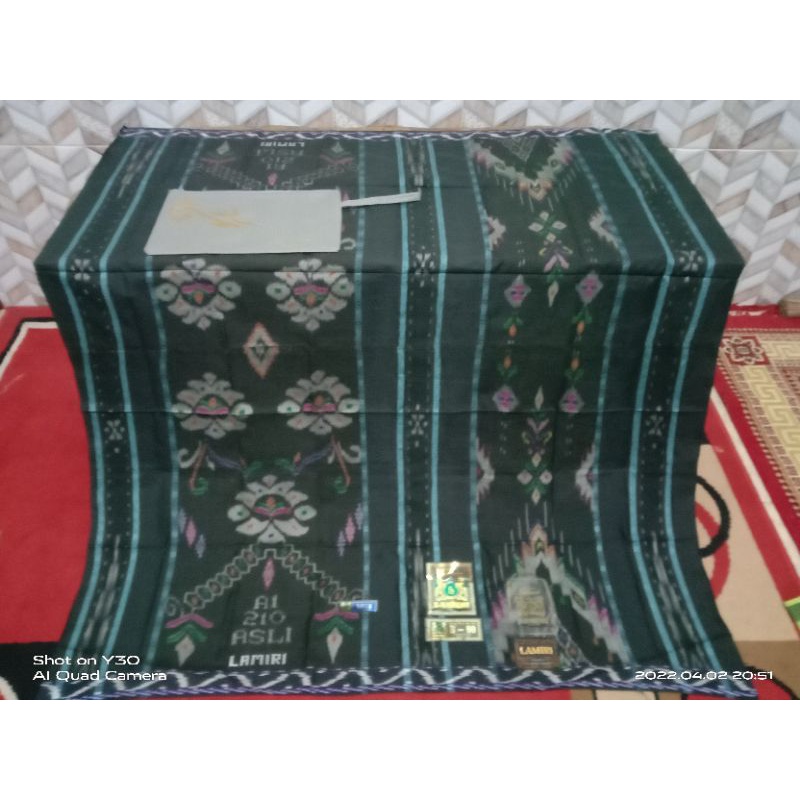 Sarung lamiri full sutra motif gunung