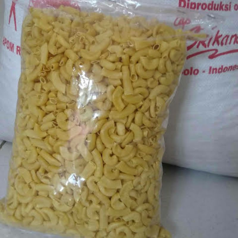 

Makaroni bantat mentah(500 gr)