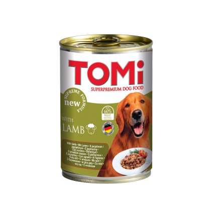 Dog Food Makanan Anjing Kaleng Tomi 400gr