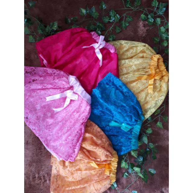 Rok tutu brukat rok pendek anak perempuan