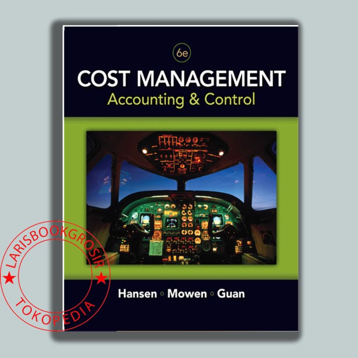 Buku Cost Management Accounting Control 6e Hansen Mowen Indonesia