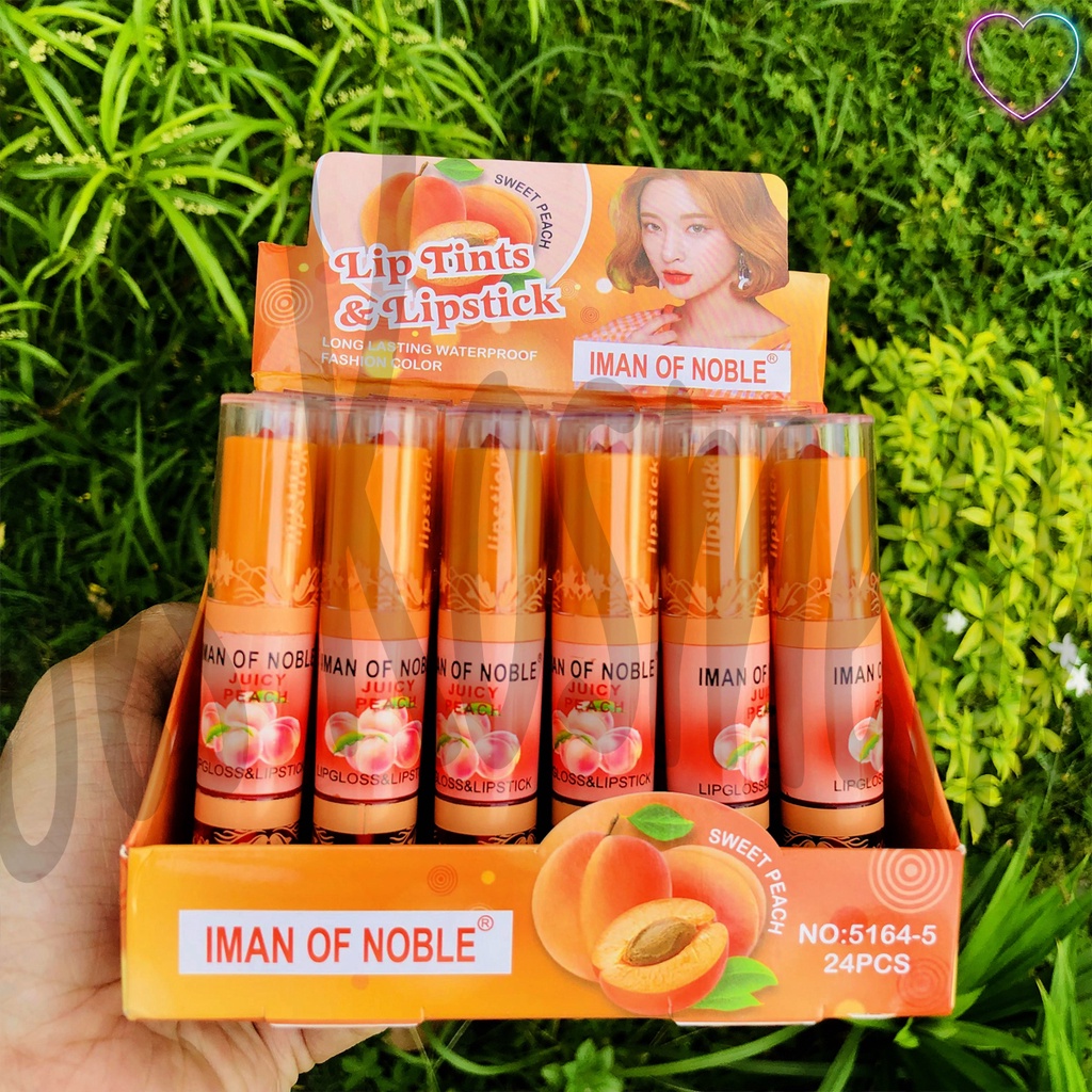 [LUSINAN] Iman Of Noble Lipstik Liptint Lipgloss / Grosir Kosmetik