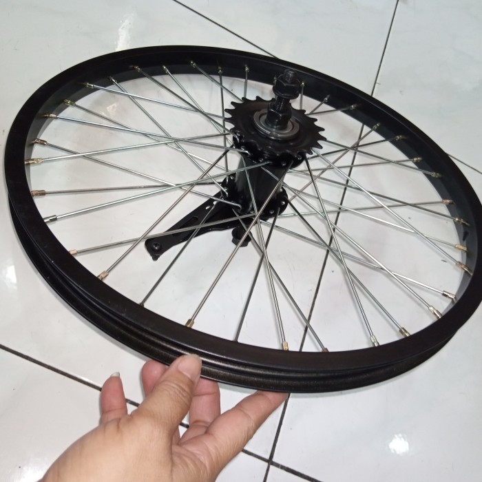 Roda sepeda ukuran 18 BMX / Mini / Lipat bos rem terpedo 18"