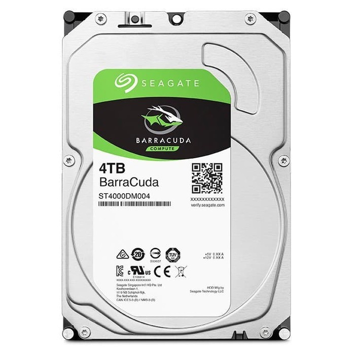 HDD Internal Seagate BarraCuda 4TB 3.5 inch SATA3 - Harddisk Desktop