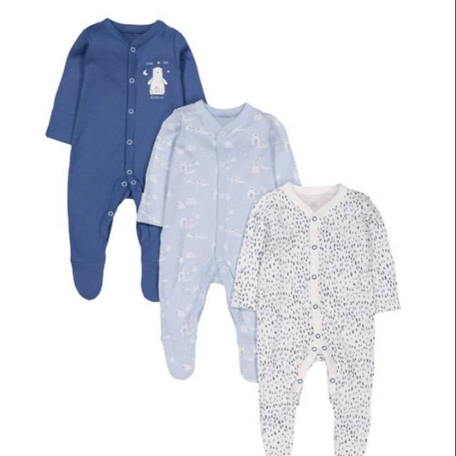 polar bear sleepsuit