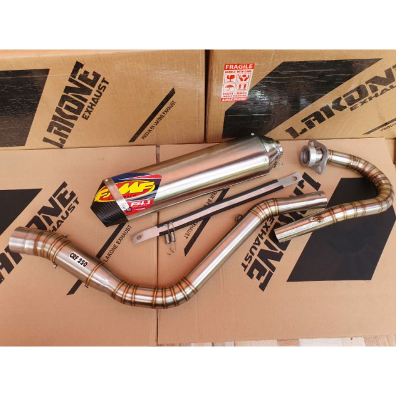 KNALPOT RACING FMF TITAN FULLSYSTEM KLX 250 DTRACKER 250 CRF 230 250 RALLY 230 230R
