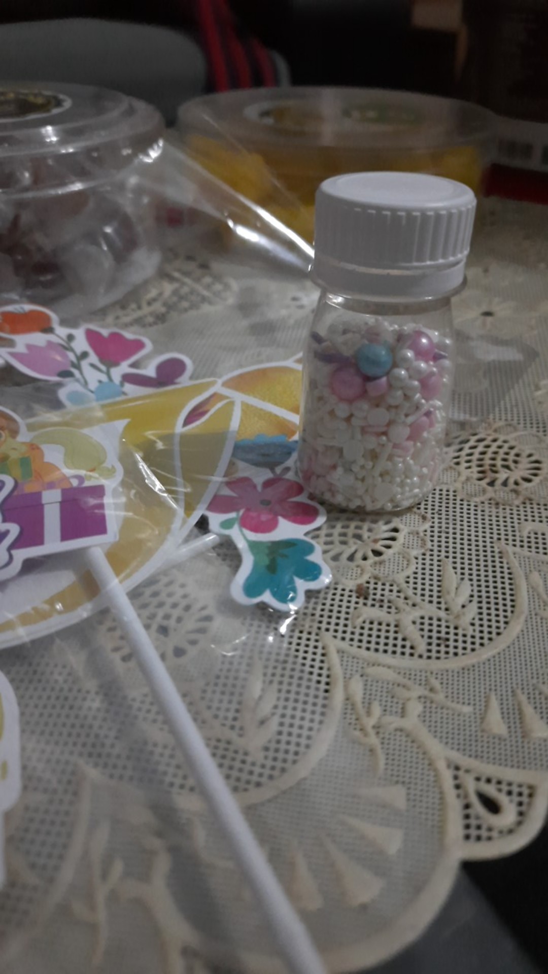 Bk-0023 Sprinkles Sprinkle Sprinkel Mix Warna Pastel 30gram