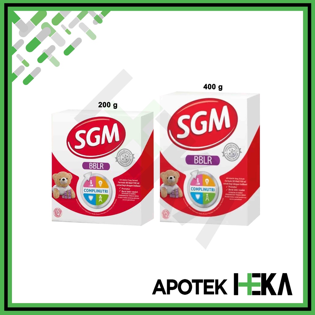 SGM BBLR 200 g / 400 g - Susu Formula Bayi Prematur Berat Lahir Rendah (SEMARANG)