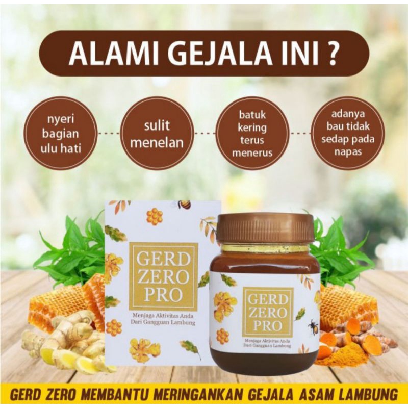 GERD ZERO PRO Madu Herbal Asam Lambung