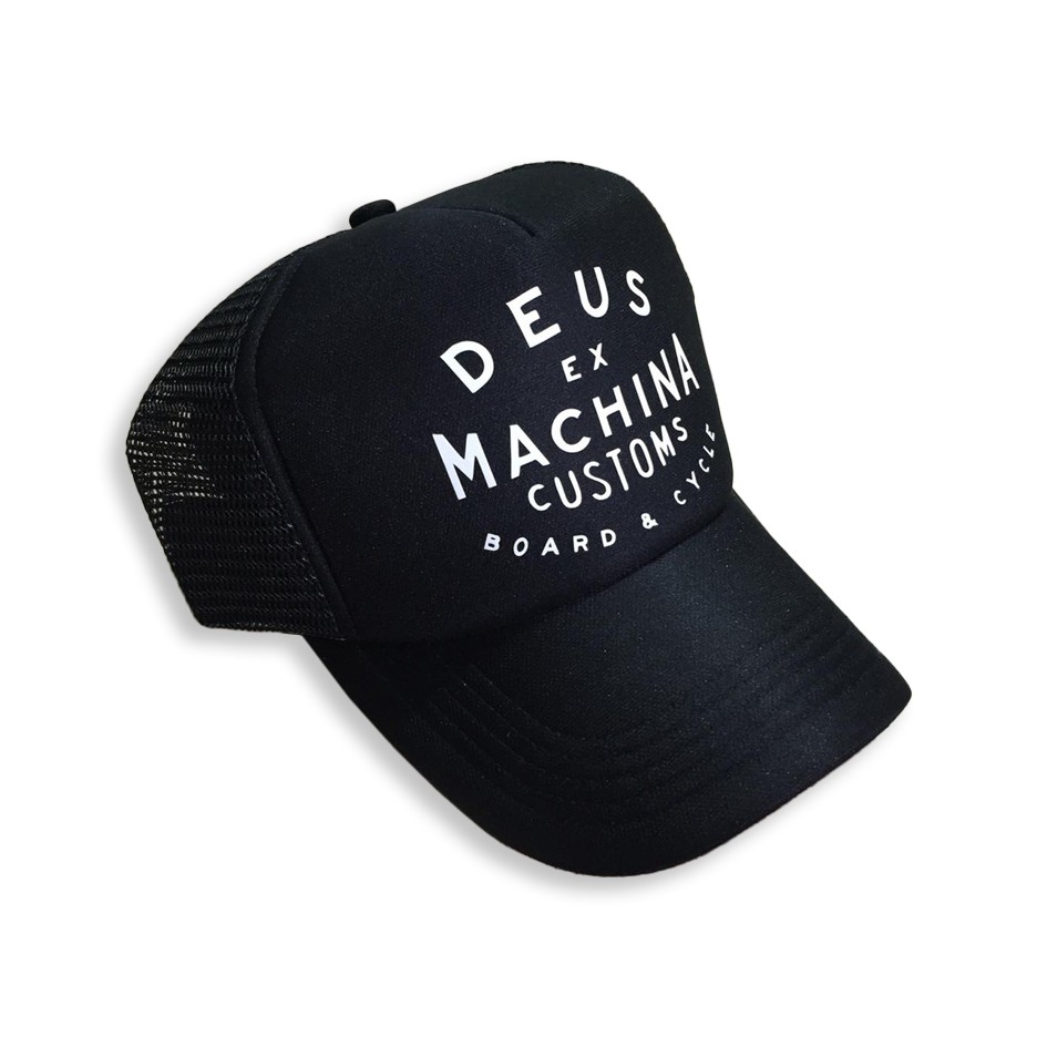 [BISA COD] TOPI TRUCKER DEUS EX MACHINA CUSTOM 1:1 ORIGINAL