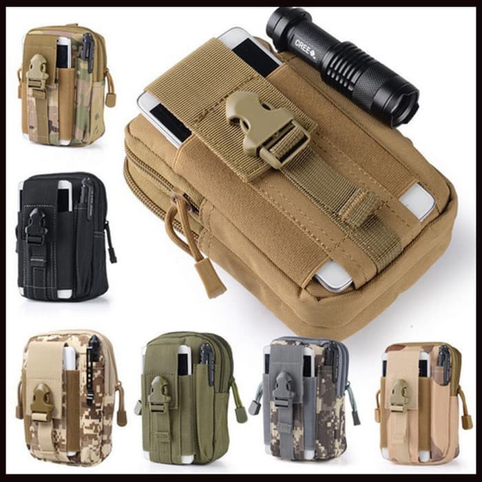 Tas Pinggang Army Murah / Waist Bag Army Tactical / Tas Pinggang Murah