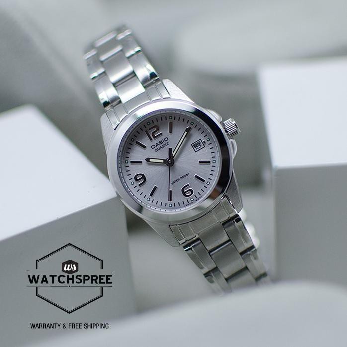 Stok Terbatas Jam Tangan Casio Wanita Rantai Casio Original Ltp-1215A-7A Jam Casio