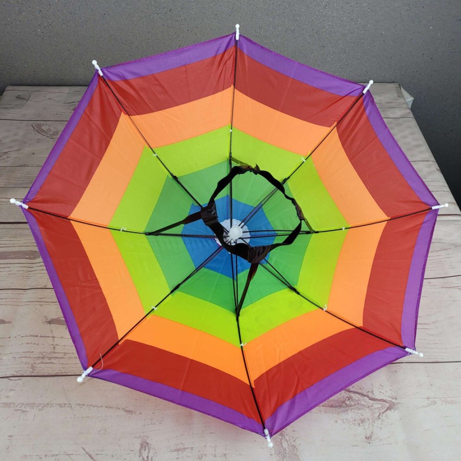 Topi Payung Umbrella Hat - W655N8413 - Multi-Color