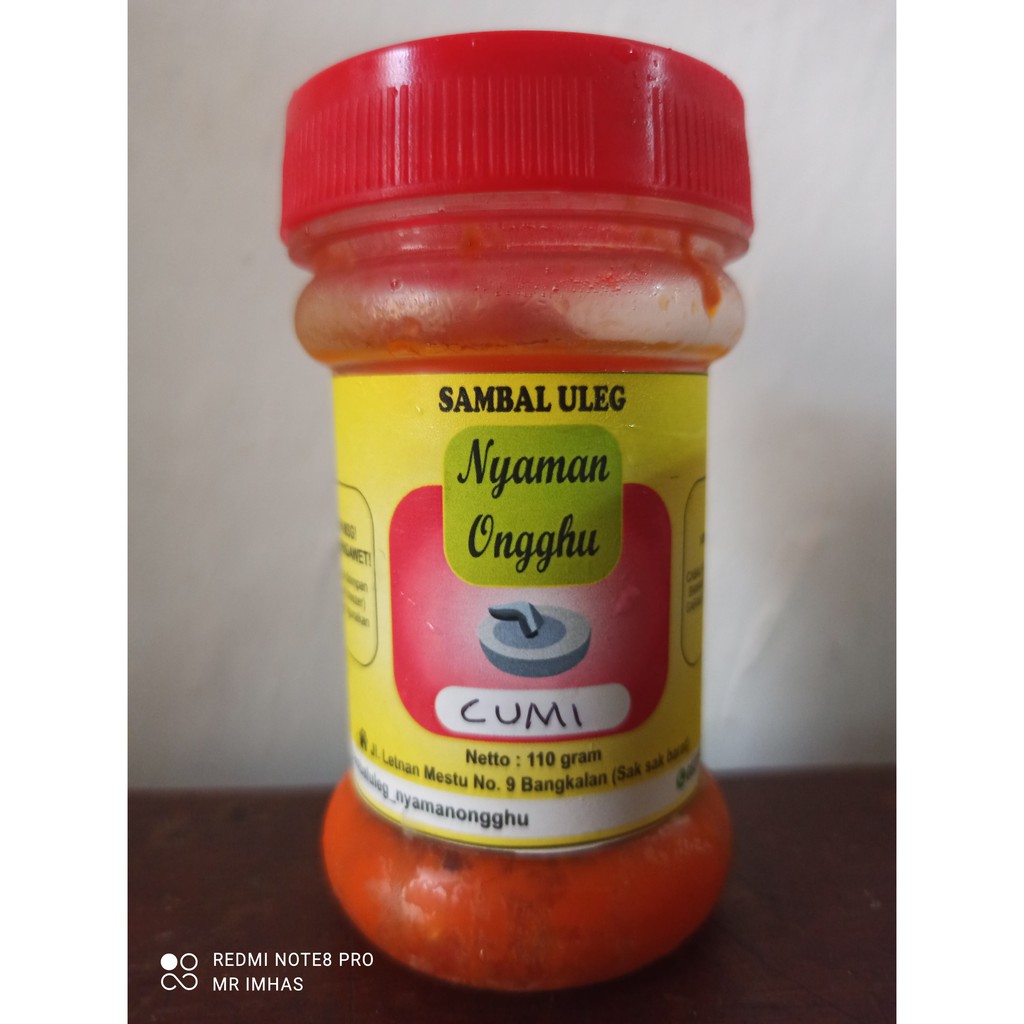 

Sambal Uleg Nyaman Ongghu Khas Madura (Sauce Chili From Madura Island)