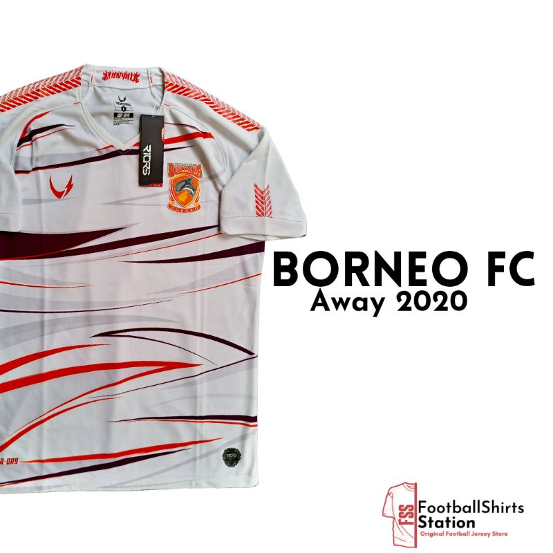 Jersey Borneo FC Away 2020 Size P2R Original RIORS