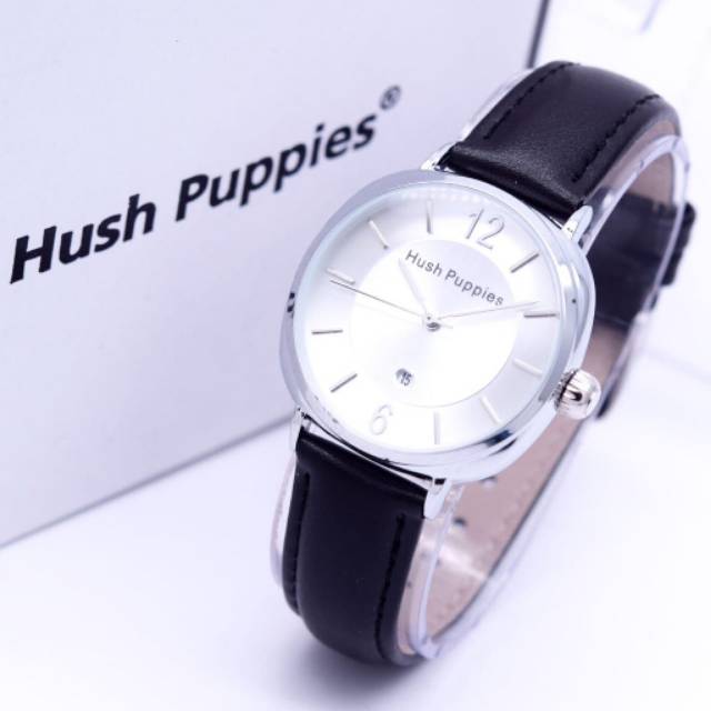 Jam Tangan Wanita Hush Puppies Elegan Warna Hitam