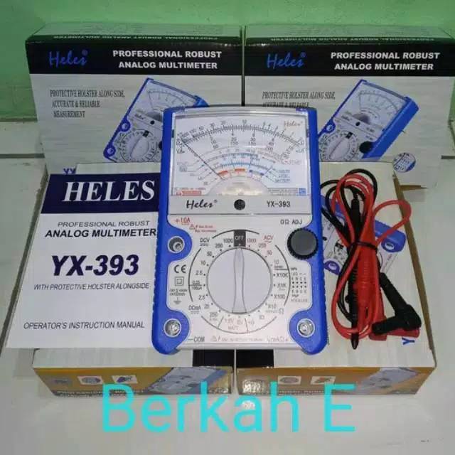 Multitester Multimeter Avometer Analog HELES Yx-393