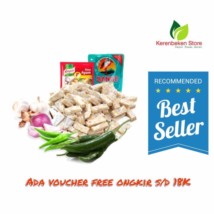 

paket tempe orek komplit