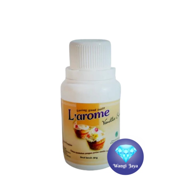 

PALING LAKU!!! Larome vanilla susu 50 Gram