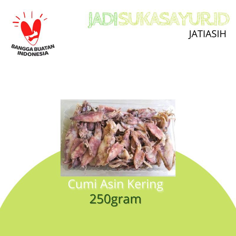 

Cumi Asin Kering 250gram